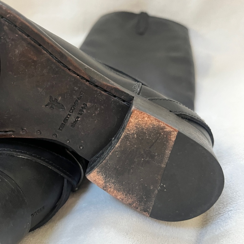 Frye Lindsay Tall Plate Riding Boots - Picture 14 of 16